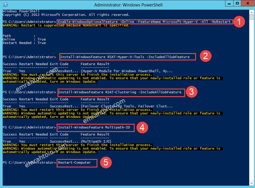 hyper-v-üzerine-hyper-v kurulumu