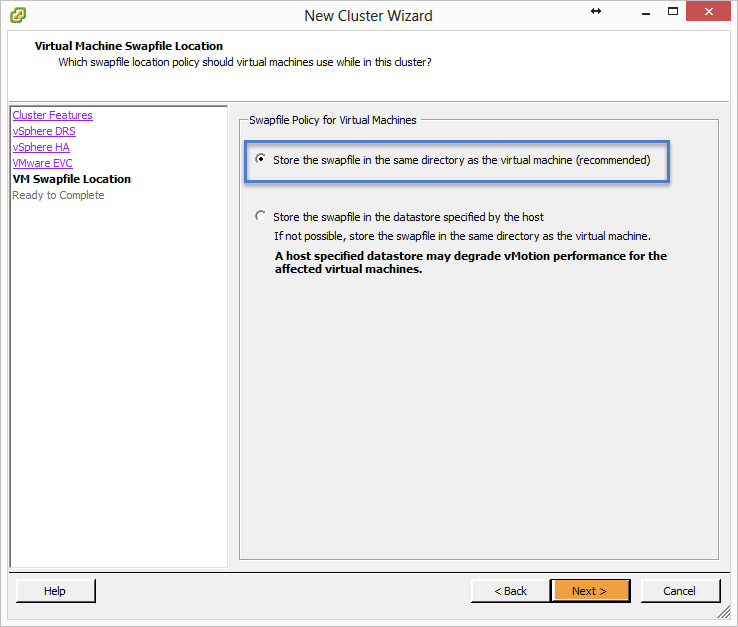 vmware HA failover cluster18