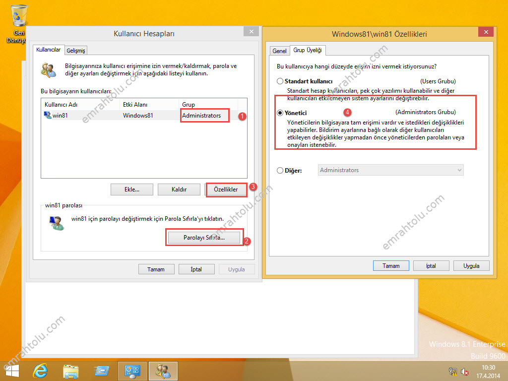 Windows 8.1 work folder 0x80c80334 hatası