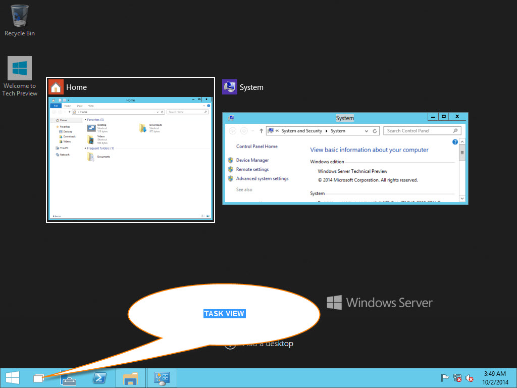 Windows Server Technical Preview