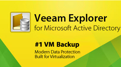 Veeam Backup Üzerinde Active Directory Database geri getirme