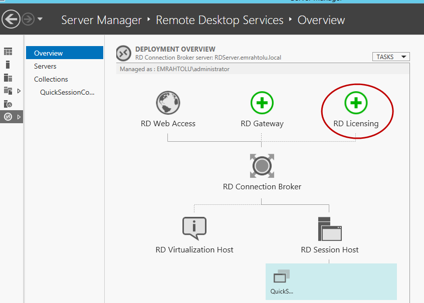 Windows Server 2012 RDLI Uzak Masaüstü Lisanslama nasıl yapılır